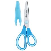 レイメイ藤井 先生オススメ!! こどもハサミ 右手用 ブルー SHM407A 学童 はさみ 左手 緑 工作 図工 先生