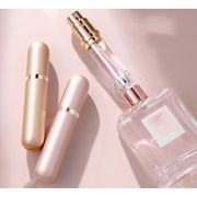 香水分け替えボトル 5ml 旅行用 プレス式 直充タイプ 携帯用 ミニ香水アトマイザー