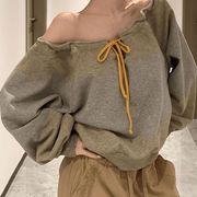 2025年INS 秋新作  　韓国風    気質   おしゃれ　 chic 韓国ファッション  トレーナー