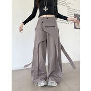 今季マストバイ  韓国風   気質   おしゃれ  スリム  カジュアル  ワイドレッグパンツ