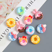 激安販売★芸DIY デコパーツ ★アクセサリー 　パーツ★ドーナツ