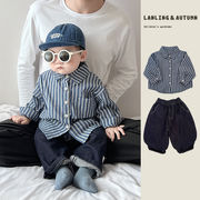 「2025」子供服★トップス★ワイシャツ★ズボン★韓国風子供服★2色73cm～110cm