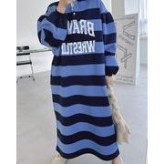 2025年INS 秋新作 　韓国風    気質    chic 韓国ファッション   ロングワンピース