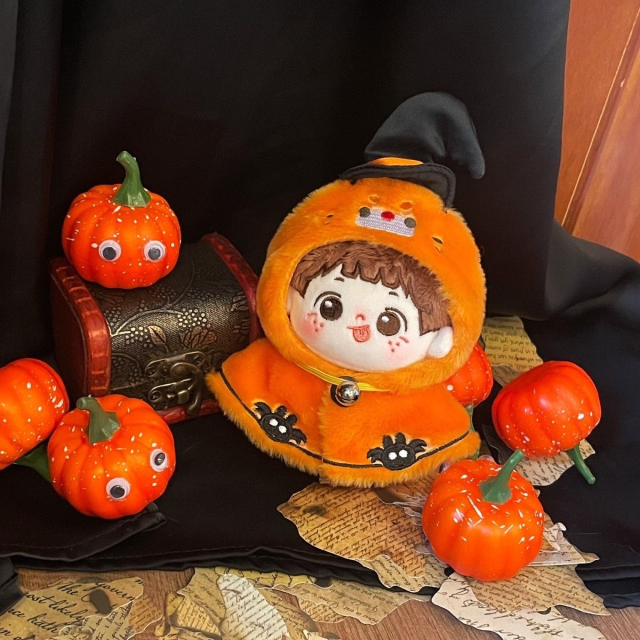 着せ替えぬいぐるみ 着ぐるみ 10cmぬい服 15cmぬい服 ボア フード付