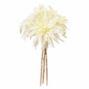 【2025年AW新作】造花　和　フォンテーヌダリア  ホワイト  1束（3本） FJ002600-001