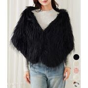 【日本倉庫即納】 ファーケープ ファーショール 防寒肩掛け