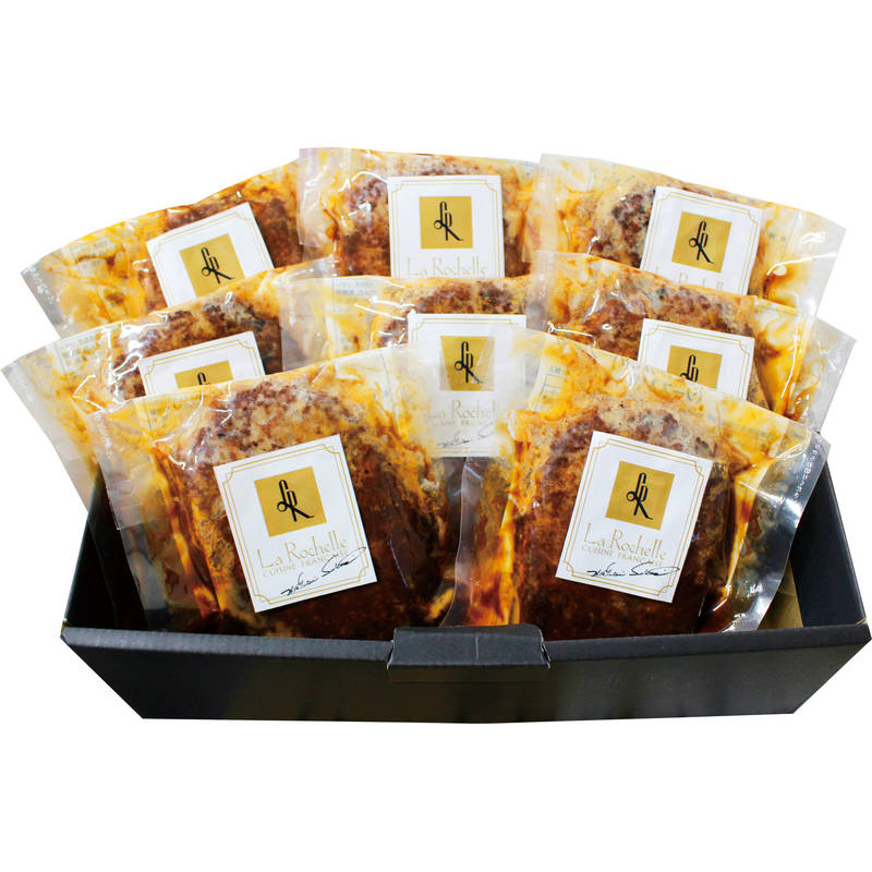 お肉の旨みをとじこめたデミグラスソースハンバーグ LR_NDH8K（950523）【直送品】送料無料