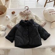 2025秋冬※HUAIHB☆子供 フリースジャケット 男女兼用 裏起毛アウター