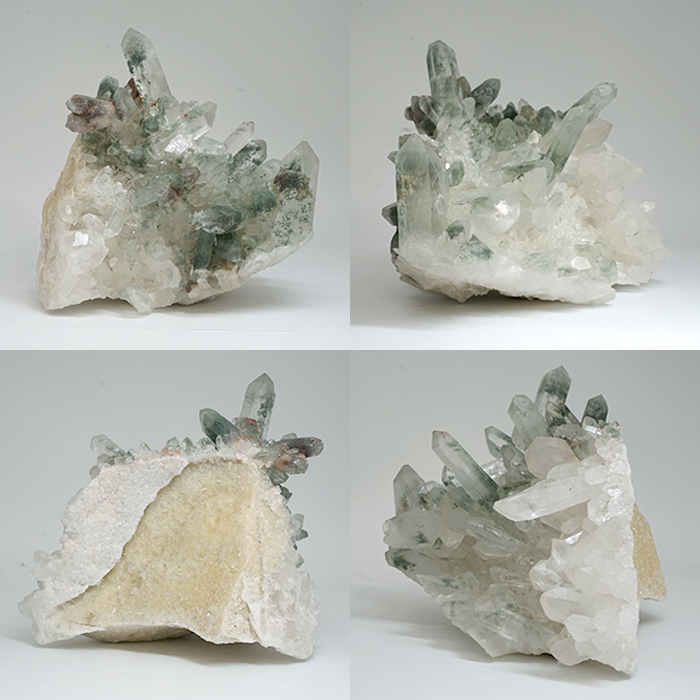 逸品！ヒマラヤ水晶 インド 希少貴重 マニハール産水晶クラスター 逸品