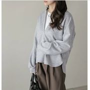 2025年INS 秋冬新作  気質   おしゃれ  個性的  韓国風 　トップス　トレーナー
