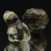 原石　フェナカイト＆エメラルド　共生鉱　ブラジル産　約21?22ct