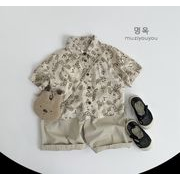 2025秋新品 い韓国風子供服  ワイシャツ ベビー服 キッズ 長袖 トップス80-130cm