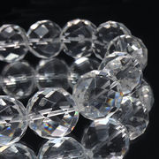 ブレス 天然水晶＜ブラジル産＞　山梨研磨　64面ハンドカット