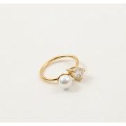 パールクリスタルリング