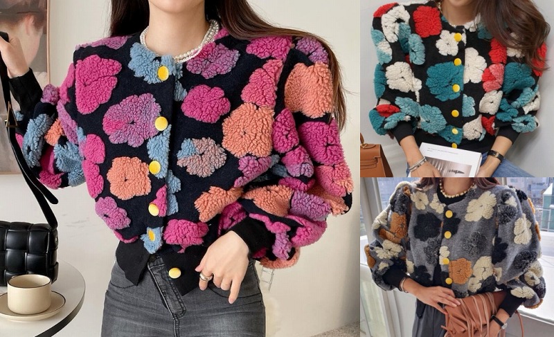 全3色 ジャケット ブルゾン 切り替え バイカラー 体型カバー 着痩せ カジュアル