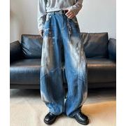 秋冬ボトムス ズボン パンツ   ワイドパンツ  デニム ジーンズ