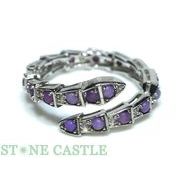 ☆一点物☆【リング】スギライト (6A) デザインリング No.08