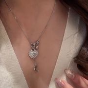 ネックレス　レディース　INS　韓国ファッション　デザイン　ハート