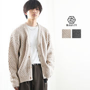 カーディガン メンズ 厚手 ニット ざっくり編み 25新作 春服 モード系 MinoriTY ユニセックス