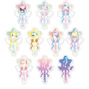 【取寄せ商品】サンリオ シークレットホログラムアクリルステッカー マジカルジュエリー（1BOX/10個入）