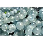 ライトカラー◇天然色 ブルーグリーンカイヤナイト 9.5mm ブレスレット 1個売り _BG6119-95