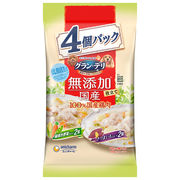 [ユニ･チャーム]グラン･デリ無添加仕立て国産パウチ成犬用緑黄色野菜･さつまいも入り70g×4個
