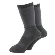 ASHITOMO WORKING SOCKS ムレ対策ソックス 先丸クルー25-27cm2足組ダーク SWMC-D12
