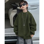 2025冬新作 韓国子供服 セーター 防寒ニット トップス  90-160CM