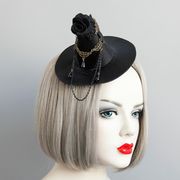 DIY手作り帽子 小さな帽子 ヘアアクセサリー ヘアピン帽子 結婚式 おもちゃの帽子 シルクハット 髪飾り