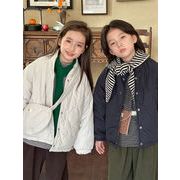 【2025秋冬新品】韓国風子供服 男女兼用 トップス 両面着用  ジャケット  コート  90cm-150cm  2色