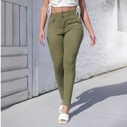 大きいサイズ レトロパンツ ゆったり シンプル レディースデニムパンツ 痩せ見えパンツ デニムパンツ