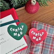 包装 飾り ありがとうシール クリスマスシール 手帳シール ステッカー 梱包 merry christmas Xmas