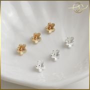 小花 フラワー お花 チャーム  DIYパーツ 手芸 基礎金具 アクセサリーパーツ ハンドメイド