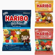 ハリボー×ハリー・ポッター コラボ グミ 3袋（3種：ハリー／ハーマイオニー／ロン）コラボ