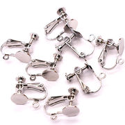 皿付イヤリング　アレルギー対応　8ミリ皿　200個入り(100ペア) 海外倉庫発送