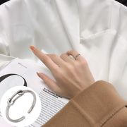 安全ピンシルバー指輪 ユニーク 個性的 シルバーアクセサリー アレルギー対応 調整可能 おしゃれ 上品