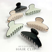 ▼MAGGIO▼【訳あり特価品】エッジラインバンスクリップ（6個セット）　ヘアクリップ　ヘアアクセサリー