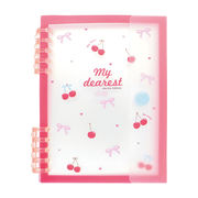 【2月入荷】 クリアシール帳 チェリーリボン TF-5562106CR