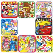 ディズニー オールスター カラフル ミニ タオル  8枚 セット【小ロット販売】