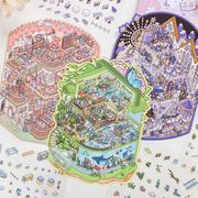 2025★シーンステッカー★手帳ステッカー★PETステッカー★DIYステッカー