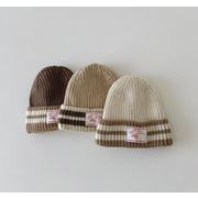 INS冬新品  ベビー用　キッズ　ニット帽子　保温帽子 子供用 ハット