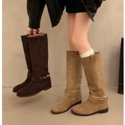 秋冬シューズ  ブーツ ロングブーツ ルーズ  レディース