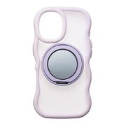 iPhone17対応 マクスタウェーブミラー ラベンダー i39FiJS09