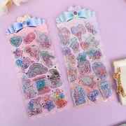 3Dステッカー 手作りDIY 子供おもちゃ 可愛いシール 立体ステッカー 粘着シールLF