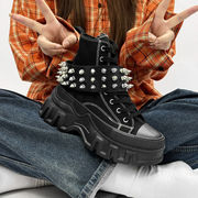 スニーカー メンズ キャンバス ローカット 厚底 カジュアル シンプル 歩きやすい 大きいサイズ 欧米風