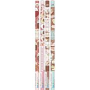 [4種セット]すみっコぐらし 鉛筆2B 喫茶すみっコでチョコレートフェア