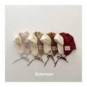 「2025」子供用★帽子★裏起毛★キッズ★耳カバー★暖かい★5色