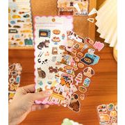 INS人気★かわいい動物手帳素材  手帳飾り　ステッカー★スマホケース★手芸用品　2枚入