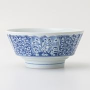 〈ＳＡＬＥ〉【波佐見焼】 兎濃唐草 持易丼　日本製