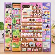 ぷくぷくシール ぷっくりシール 3Dステッカー 立体ステッカー エポキシステッカー